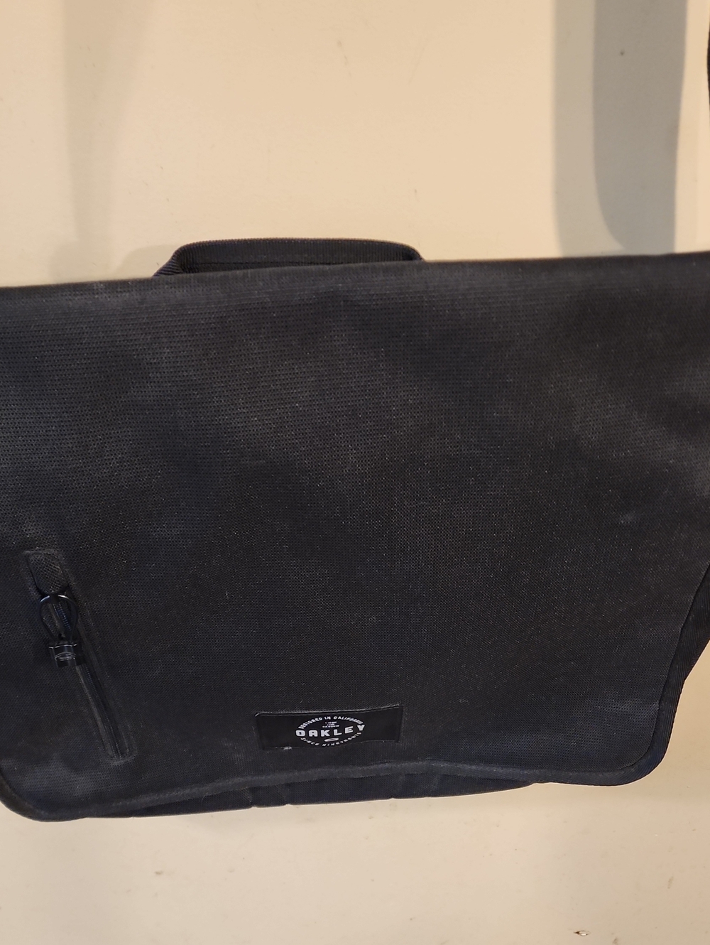 Oakley Black Laptop Messenger Bag